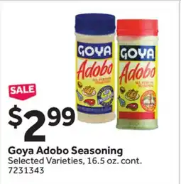 Stop&Shop Goya Adobo Seasoning offer