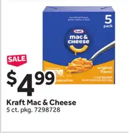 Stop&Shop Kraft Mac & Cheese offer