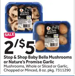 Stop&Shop Stop & Shop Baby Bella Mushrooms offer