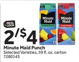 Stop&Shop Minute Maid Punch offer