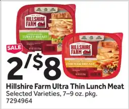 Stop&Shop Hillshire Farm Ultra Thin Lunch Meat offer