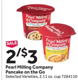 Stop&Shop Pearl Milling Company Pancake on the Go offer