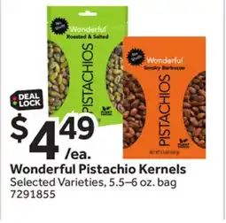 Stop&Shop Wonderful Pistachio Kernels offer