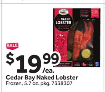 Stop&Shop Cedar Bay Naked Lobster offer