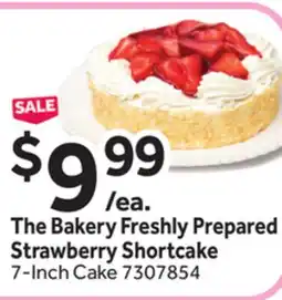 Stop&Shop The Bakery Freshly Prepared Strawberry Shortcake offer