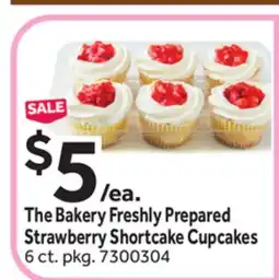 Stop&Shop The Bakery Freshly Prepared Strawberry Shortcake Cupcakes offer