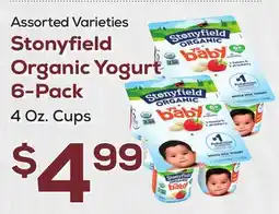 DeCicco & Sons Stonyfield Organic Yogurt 6-Pack offer