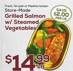 DeCicco & Sons Made Grilled Salmon w/Steamed Vegetables offer