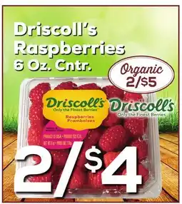 DeCicco & Sons Driscoll's Raspberries offer