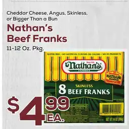 DeCicco & Sons Nathan's Beef Franks offer