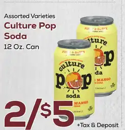 DeCicco & Sons Culture Pop Soda offer