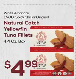 DeCicco & Sons Natural Catch Yellowfin Tuna Fillets offer
