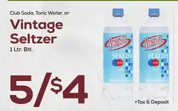 DeCicco & Sons Vintage Seltzer offer