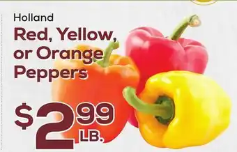 DeCicco & Sons Red, Yellow, or Orange Peppers offer