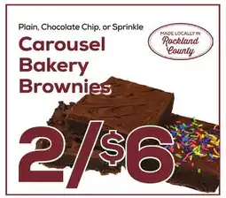 DeCicco & Sons Carousel Bakery Brownies offer