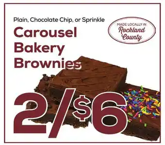 DeCicco & Sons Carousel Bakery Brownies offer