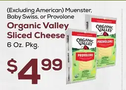 DeCicco & Sons Organic Valley Sliced Cheese offer