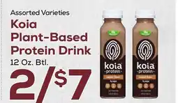 DeCicco & Sons Koia Plant-Based Protein Drink offer