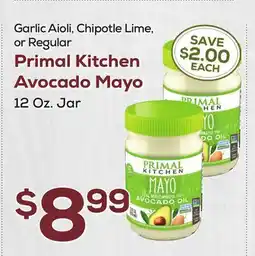 DeCicco & Sons Primal Kitchen Avocado Mayo offer