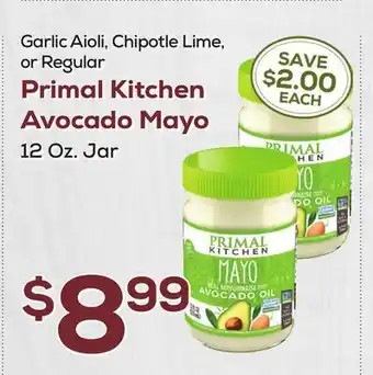 DeCicco & Sons Primal Kitchen Avocado Mayo offer