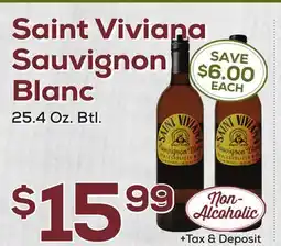 DeCicco & Sons Saint Viviana Sauvignon Blanc offer