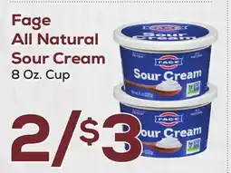DeCicco & Sons Fage All Natural Sour Cream offer