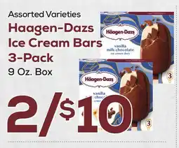 DeCicco & Sons Haagen-Dazs Ice Cream Bars 3-Pack offer