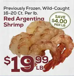 DeCicco & Sons Red Argentina Shrimp offer