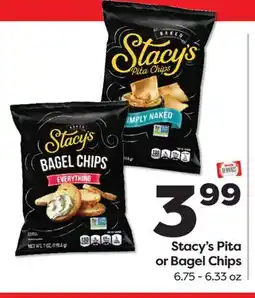 Weis Markets Stacy's Pita or Bagel Chips offer