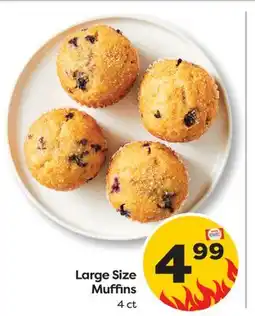 Weis Markets Large Size Muffins offer