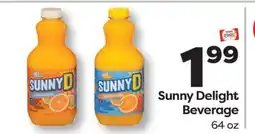 Weis Markets Sunny Delight Beverage offer