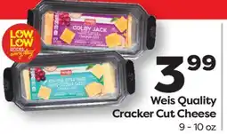 Weis Markets Weis Quality Cracker Cut Cheese offer