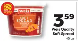 Weis Markets Weis Quality Soft Spread offer