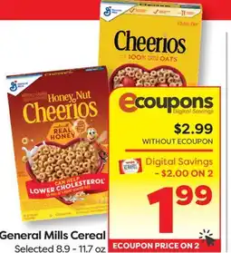 Weis Markets General Mills Cereal offer