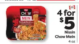 Weis Markets Nissin Chow Mein offer