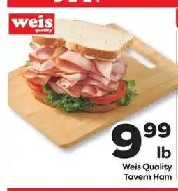 Weis Markets Weis Quality Tavern Ham offer