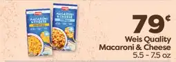 Weis Markets Weis Quality Macaroni & Cheese offer