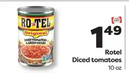 Weis Markets Rotel Diced tomatoes offer