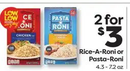 Weis Markets Rice-A-Roni or Pasta-Roni offer
