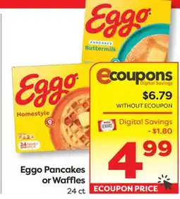 Weis Markets Eggo Pancakes or Waffles offer
