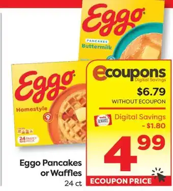 Weis Markets Eggo Pancakes or Waffles offer