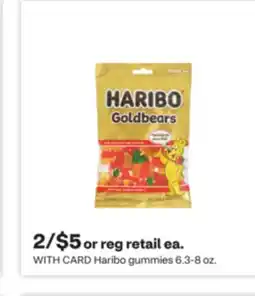 CVS Haribo gummies 6.3-8 oz offer