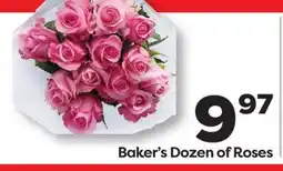 Weis Markets Baker's Dozen of Roses offer