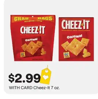 CVS Cheez-It 7 oz offer