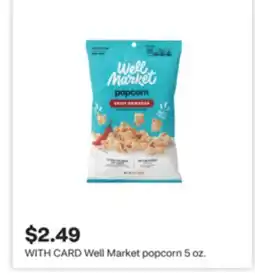 CVS Well Market popcorn offer