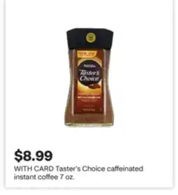 CVS Taster's Choice caffeinated instant coffee 7 oz offer