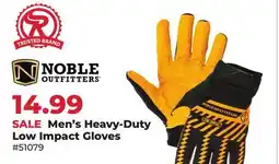 Runnings Men's Heavy-Duty Low Impact Gloves offer