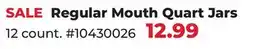 Runnings Regular Mouth Quart Jars offer