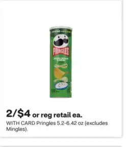 CVS Pringles 5.2-6.42 oz offer
