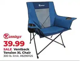 Runnings Ventback Tension XL Chair offer